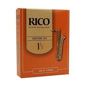  Rico Baritone Saxophone Reeds (2.5) Musical Instruments