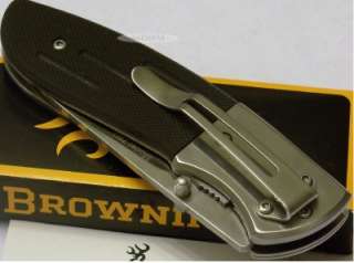 Browning Buckmark Logo Linerlock Hunter Pocket Knife  