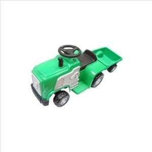   with Trailer Battery Powered Ride On Toy Color Green Toys & Games