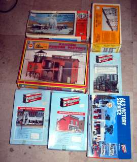 HUGE BUILDING KIT HOARD Walthers Cornerstone Con Cor ME Ho Scale 