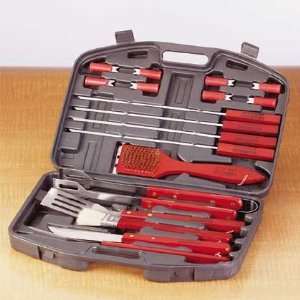  18 Piece Barbecue Set in Case