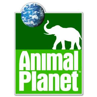 Animal Planet car bumper sticker decal 4 x 5  