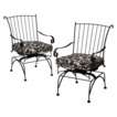 Target Home™ Piazza 2 Piece Wrought Iron Black & White Damask Motion 