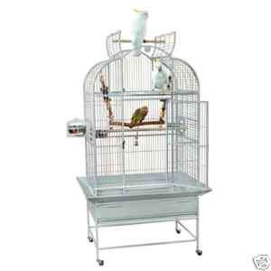 KINGS CAGES ELT3223 PARROT CAGE 32x23x64 bird african grey playtop toy 