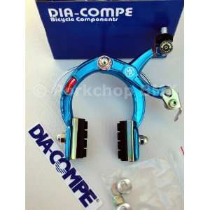   front BMX bicycle brake caliper   BLUE ANODIZED