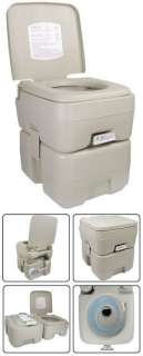 GAL Portable Camp Toilet Camping Flush Potty  