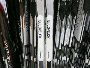   Two Pack Pro Return Reebok 11K Sr Ice Hockey Player Sticks B.Lovejoy