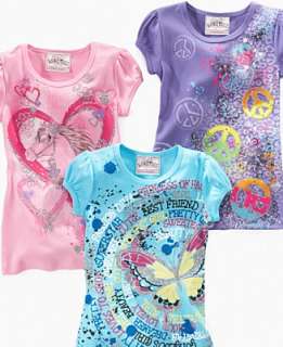   Kids Shirt, Little Girls Graphic Tees   Girls 2 6X   Kidss