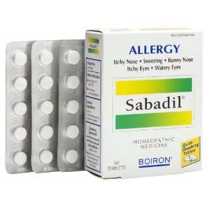  Boiron Homeopathic Medicines Sabadil Allergy & Sinus 60 