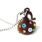 Silver Kiss Chocolate Candy Jewelry Womens Ladies 1204  