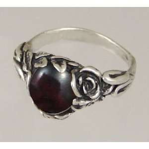   Ring Featuring a Lovely Bloodstone Gemstone Made in America Jewelry