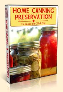   DEHYDRATE PICKLE COOK FOOD & DO CANNING   35 BOOKS ON CD ROM  