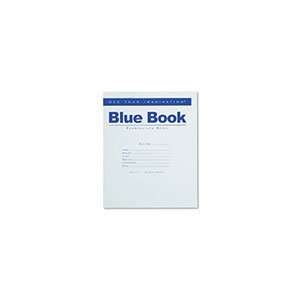   Blue Book, Wide Rule, 8 1/2 x 7, White, 8 Sheets/Pad