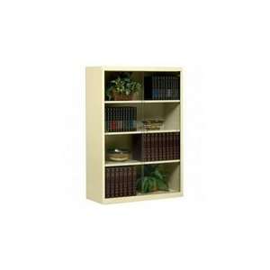     Executive Steel 4 Shelf Bookcase with Glass Doors