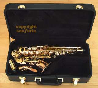 YANAGISAWA SC992 SC 992 CURVED SOPRANO SAXOPHONE SAX BRONZE CLEAR 