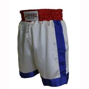  Boys Boxing Shorts in Red / White / Blue Size Medium 