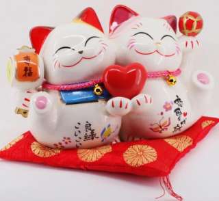 10 Large Lucky Cat Maneki Neko Money Box Piggy Bank  