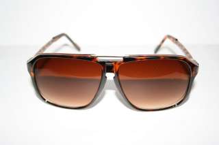 Nerd Style Cazal Design XL Brown Lense Sunglasses Shades Tortoise 