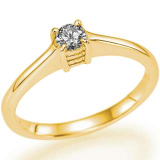 40ct G/SI1 NATURAL ROUND DIAMOND ENGAGEMENT RING GOLD  