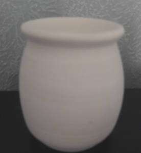 Ceramic Bisque Ready to Paint Hand Thrown Tart Warmer  