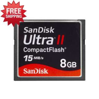 Sandisk   SDCFH008GA11   SanDisk 8GB Ultra CompactFlash (CF) Card 