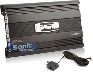 NEW Sound Storm F2.2000 2 Channel 2000W Car Audio Amp 791489110853 