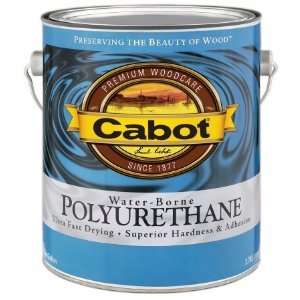 Cabot Stain 1 Gallon Satin Interior Water Borne Polyurethane   144 