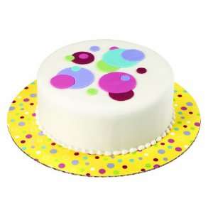   Wilton 12 Inch Round Sweet Dots Cake Boards, 3 Count