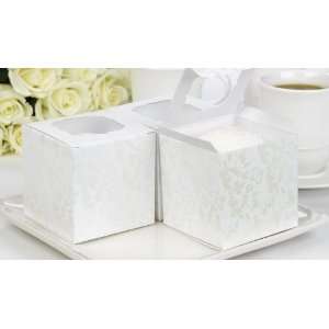  Pearl Flourish Cupcake Boxes 