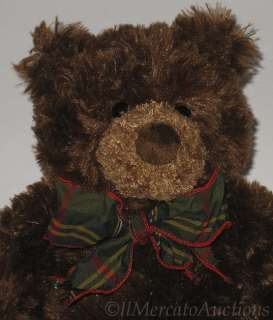 GUND Bear BROWNIE Plush Chocolate Brown TEDDY 15130 Stuffed Animal Toy 