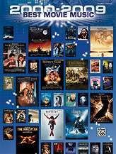   2009 BEST MOVIE MUSIC PIANO VOCAL GUITAR SHEET MUSIC SONG BOOK  