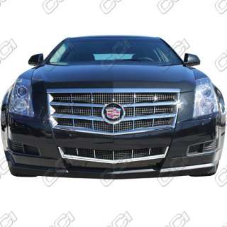 08 11 Cadillac CTS Chrome Plastic 8 Piece Grille Insert  