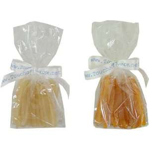 Orange and Lemon Candied Peels from France   2 oz Gift Bag  