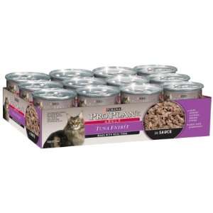  Purina Pro Plan Canned Cat Food Tuna 3 oz