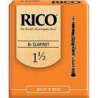 Rico Bb Clarinet Reeds Strength 1.5 Box of 10