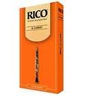 Rico Bb Clarinet Reeds, Strength 1.5 BOX OF 25 NEW OLD 