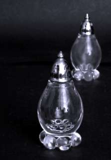 Candlewick Salt & Pepper Shakers Formal Individual Size  