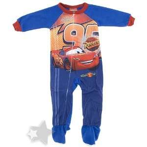  Cars Blue Lightning McQueen Footed Sleeper Pajamas for 