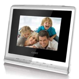 Coby DP356 DP356WHT Digital Frame Photo Viewer 3.5 LCD  