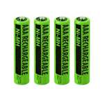  Replacement Battery For Panasonic KX TG9341T Cordless Phone   4 pack