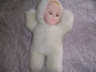   Atlanta Novelty Gerber White Plush Musical Baby Doll RARE Collectible