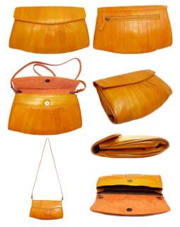   skin Leather Shoulder bag HANDBAG CLUTCH bag Wallet Purse 7 Colors