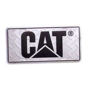  Caterpillar CAT Diamond Plate License Plate Automotive