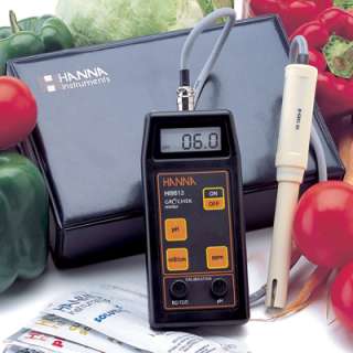 Hanna HI 9813 0 pH/EC/TDS/Combo Waterproof Meter  