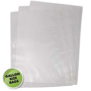 200   Commercial Grade Vacuum Bags   11 x16 1 gallon Size   work for 