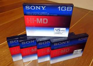   music on just one hi md disc minidiscs are small durable and compact