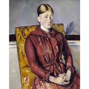  Madame Cezanne With a Yellow Armchair by Paul Cezanne 17 