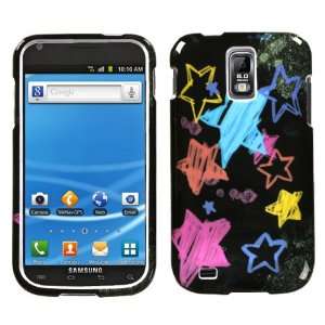 Chalkboard Star Black Phone Protector Cover for SAMSUNG T989 (Galaxy S 