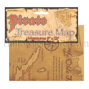 Pirate Treasure Map Prop Pirate Costume Accessory  