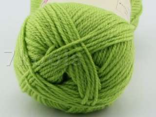 1x50g Cashmere Soy Cotton Baby Yarn Lot,DK,Orange,120  
